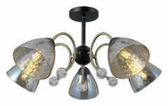 Люстра на штанге Illumico IL0230-5CSQ-29 BK AB