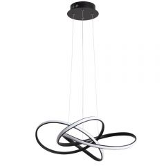 Подвесной светодиодный светильник Arte Lamp Swing A7040SP-4BK