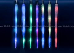 Гирлянда Uniel ULD-E3005-210/DTK RGB IP44 FROSTED ICICLE