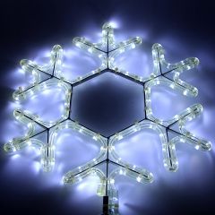  Neon-Night Снежинка световая (38x45 см) 501-212-1