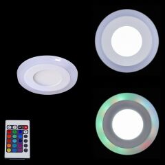  Reluce Встраиваемый светильник 50503-9.0-001TM LED3+3W WH/DL+RGB