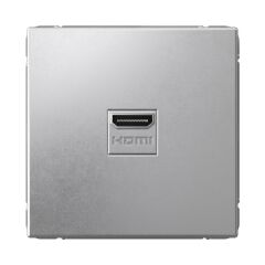  Schneider Electric ARTGALLERY РОЗЕТКА HDMI, механизм, АЛЮМИНИЙ