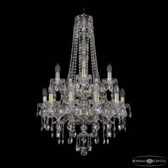 Подвесная люстра Bohemia Ivele Crystal 1415 1415/10+5/200/h-92/2d G