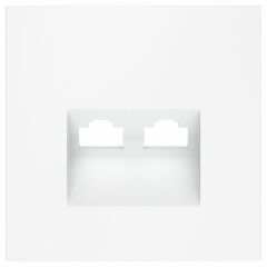 Накладка для розетки RJ-11 или RJ-45 Voltum S70 VLS001402