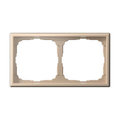  Systeme Electric ARTGALLERY 2-постовая РАМКА, универсальная, ПЕСОЧНЫЙ