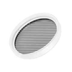 Насадка LGD-ARTIFACT-OVAL-LENS-R65 (WH) ( Arlight , Металл)