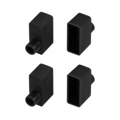 Заглушка WPH-FLEX-0616-SIDE BLACK с отверстием ( Arlight , Пластик)