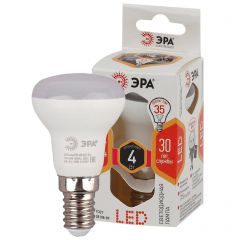 Лампа светодиодная Эра E14 4W 2700K матовая R39-4W-827-E14