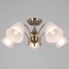 Люстра на штанге Illumico IL0910-5CSQ-26 AB ELITE