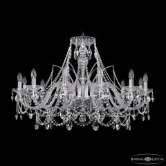 Подвесная люстра Bohemia Ivele Crystal 1411 1411/12/360 Ni