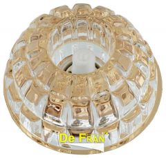 Точечный светильник De Fran FT 9298 GW золото прозрачный G9 1 x 40 вт