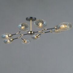 Люстра на штанге Illumico TRENTO IL0272-8CSQ-25 BK AB TRENTO