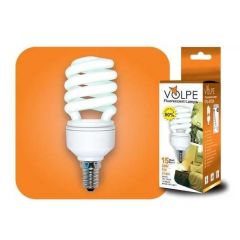 Лампа энергосберегающая Volpe E14 15W 2700K матовая CFL-H T2 220-240V 15W E14 2700K 01561