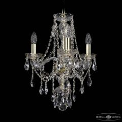 Подвесная люстра Bohemia Ivele Crystal 1415 1415/3/141 G