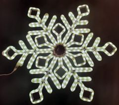 Rich LED Снежинка световая Снежинка [70 см] RL-SFDLM70-W