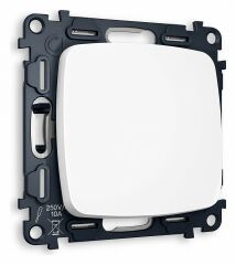 Выключатель одноклавишный без рамки Ambrella Volt Quant MO121010