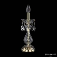 Настольная лампа декоративная Bohemia Ivele Crystal 1411 1411L/1-31 G