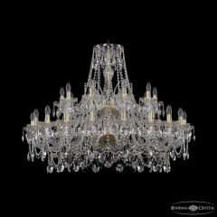 Подвесная люстра Bohemia Ivele Crystal 1411 1411/20+10/400/2d G