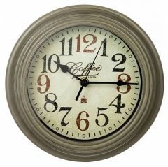  Lefard Настенные часы (22.8x4.6 см) Coffe 220-450