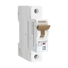  Werkel втоматический выключатель 1P 25 A C 4,5 kА W901P254
