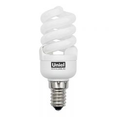  Uniel Лампа энергосберегающая (01157) E14 8W 2700K матовая ESL-S41-08/2700/E14