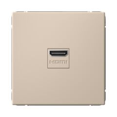  Schneider Electric ARTGALLERY РОЗЕТКА HDMI, механизм, ПЕСОЧНЫЙ