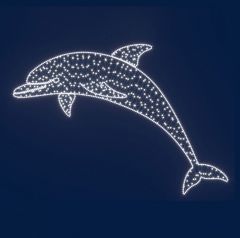  Rich LED Панно световое Летний сезон - Дельфин [2x1 м] RL-KN-S-01-24
