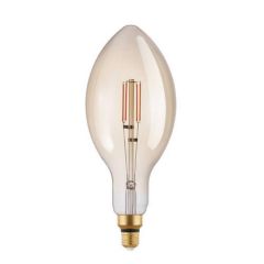 Лампа светодиодная филаментная диммируемая Eglo E27 4,5W 2200K янтарь 110106