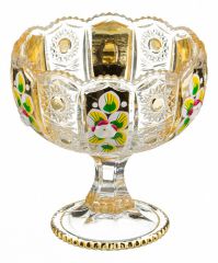  Lefard Чаша декоративная (12.5х13 см) Gold Glass 195-109