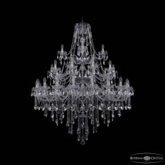 Подвесная люстра Bohemia Ivele Crystal 1415 1415/20+10+5/460/3d Ni