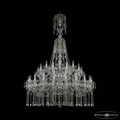 Подвесная люстра Bohemia Ivele Crystal 1413 1413/20+10+5/400/XL-164/2d Ni