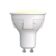 Лампа светодиодная Uniel LED-JCDR 6W/WW/GU10/FR PLP01WH картон