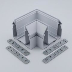 Соединитель угловой L-образный для треков встраиваемых Aployt Magnetic track 220 APL.0284.10.04