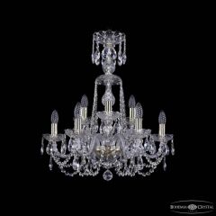 Подвесная люстра Bohemia Ivele Crystal 1402 1402/6+3/195/XL-64 G