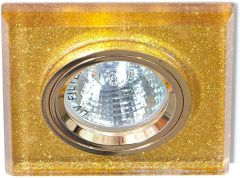 Точечный светильник Feron 19718 8170-2 MR16 G5.3 мерцающее золото, золото