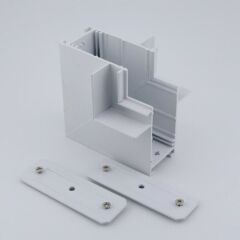 Соединитель угловой L-образный для треков встраиваемых Aployt Magnetic track 220 APL.0285.10.02