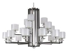 Подвесная люстра Newport 4400 4412+6+3/C black glossy