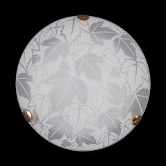 Накладной светильник Sneha Листопад мат (300) НПБ 01-2х60-001