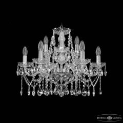 Подвесная люстра Bohemia Ivele Crystal 1413 1413/6+3/200 Ni