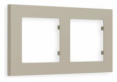 Рамка на 2 поста Ambrella Volt Techno AF220362