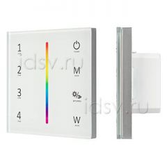  Arlight Панель Sens SMART-P45-RGBW White (230V, 4 зоны, 2.4G)
