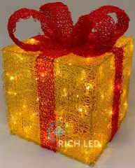  Rich LED Композиция световая Подарочная коробка RL-3D-GB30F-GdR/WW