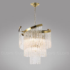 Люстра подвесная Cloyd EVOLUTE-D C9 / Ø65 см - золото (арт.11644)