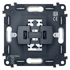 Механизм выключателя проходного одноклавишного Ambrella Volt Quant VM105
