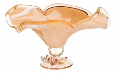  АРТИ-М Чаша декоративная (30х22х16 см) White Cristal Honey Persia 647-753