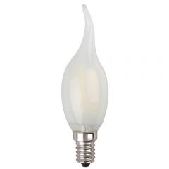 Лампа светодиодная филаментная Эра E14 7W 4000K матовая F-LED BXS-7W-840-E14 frost