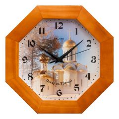  Салют Настенные часы (31.5x4.5 см) ДС-ВВ27-354 Собор Святой Троицы
