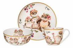  Lefard Набор столовой посуды для детей Owls Party 415-2172