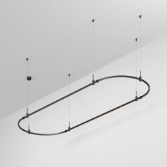 Трек ART-APRIORI-OVAL-HANG-3000x1000 (BK) ( Arlight , IP20 Металл, 3 года)