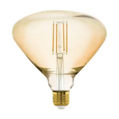 Лампа светодиодная филаментная диммируемая Eglo E27 4,5W 2200K янтарь 110114